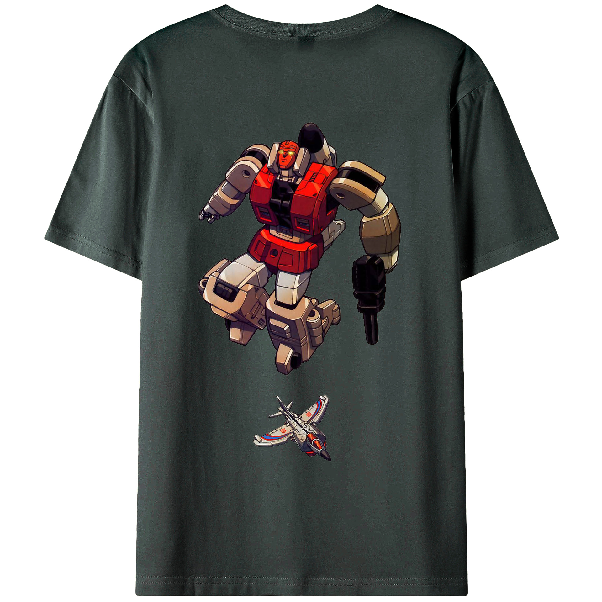 （画像用）  綿100％ メンズ半袖Tシャツ（バックプリント） 通気性
